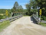 Pont de la Rivière-de-la-Fourche. Vue avant