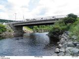Pont de la rivière Etchemin. Profil aval sud.