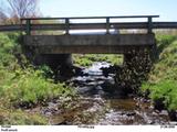 Pont du 4e rang Est. Profil amont