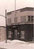 Édifice Téléphone-Harricana-et-Gatineau-Ltée. Vue avant vers 1954.