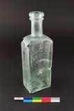 Bouteille à médicament. Vue générale