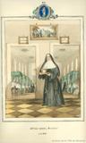 Costumes des communautés religieuses de femmes en Canada, planche de l'album intitulée Hôtel-Dieu (Montréal)