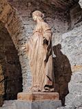 Statue (Notre-Dame de Bon-Secours). Vue latérale