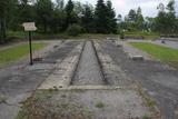 Parc des Cheminots. Emplacement du garage à locomotive