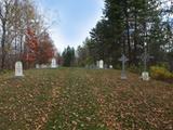 Vieux cimetière du lac Vert. Vue générale