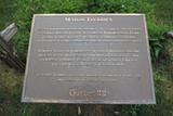 Plaque de la maison Therrien. Vue de détail