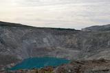 Mine Lac d'amiante. Vue générale de l'excavation et des bâtiments