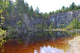 Mine Continental. Vue générale, Puits d'exploitation