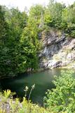 Mine Cyr-Broughton. Vue générale, puits d'exploitation