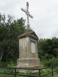 Croix commémorative des deux premières églises