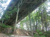 Pont Gosford. Vue de détail