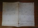 Document (Lettre et déclaration de Marie de l'Incarnation à Charles Huault de Montmagny, gouverneur de la Nouvelle-France)