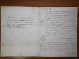 Document (Lettre et déclaration de Marie de l'Incarnation à Charles Huault de Montmagny, gouverneur de la Nouvelle-France)
