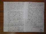 Document (Lettre de Marie de l'Incarnation à Jérôme Lalemant, supérieur des Jésuites du Canada)