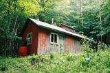 Remise Paquet-Hudon. Vue arrière - cabane à sucre