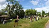 Cimetière catholique romain de la paroisse Sainte-Angélique de Papineauville. Vue générale