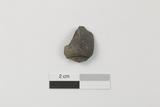 Fragment de fourneau de pipe à tuyau amovible. Face externe