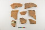 Fragments de terrine. Faces externes