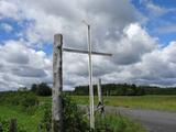 Croix de chemin à l'intersection de la route du 7e Rang et du 8e Rang