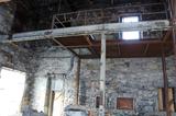 Complexe industriel de la Canadian Bronze Powder Works. Vue intérieur de l'une des fonderies (2014).