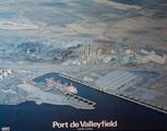Port de Valleyfield. Vue aérienne du Port de Valleyfield (1982).