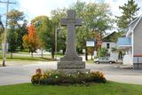 Croix de chemin du Village de Sainte-Edwidge. Vue générale