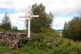 Croix de chemin paroissiale. Vue générale