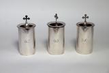 Ampoule à saint chrême. Vue générale