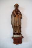 Statue religieuse (Saint François de Sales). Vue générale