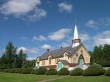 Sanctuaire Notre-Dame-d'Etchemin. Vue d'angle