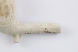 Pipe. Détail marque, côté gauche du tuyau