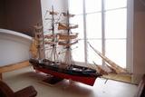 Maquette de navire. Vue générale