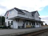 Gare d'Hervey-Jonction. Vue d'angle