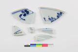 Fragments d'assiette. Faces internes