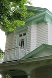 Maison Ernest-Séraphin-Mathieu. Vue de détail