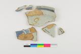 Fragments d'assiette. Faces internes