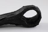 Fer de hache de ceinture. Détail du trou d'emmanchement