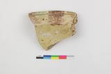 Fragment de plat creux. Face interne