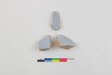 Fragments de coupe ou de tasse. Faces internes