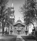 Coeur historique du Sault-au-Récollet. Sault-au-Récollet : façade de l'église