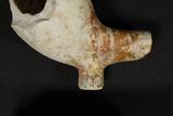 Fourneau de pipe. Détail marque, côté gauche du talon