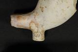 Fourneau de pipe. Détail marque, côté droit du talon