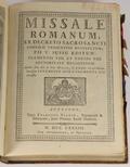 Livre (Missale romanum). Vue intérieure