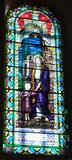 Vitrail (Saint Joseph et l'Enfant Jésus). Vue générale
