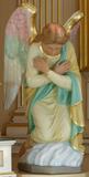 Statue religieuse. Vue générale