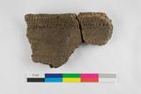 Fragments de vase. Paroi externe