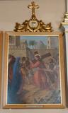 Station de chemin de croix (Jésus rencontre sa sainte Mère). Vue générale