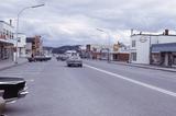 Vue de la façade latérale droite, Banque Royale de Chibougamau, 1968. F92 Jean le photographe