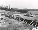 Hôpital de Chibougamau en construction, 1961, Fonds P5-32.5