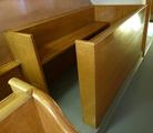 Banc d'église. Vue générale